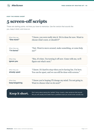 5 screen-off scripts — page 3